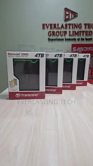 Transcend External HDD 4tb Iron Grey