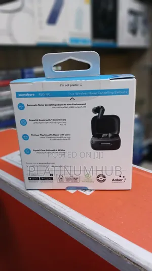 Black R50i-Nc Brand New Anker Noise Cancellation Earbuds