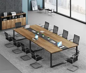Office Table : 240cm Executive Meeting Office Boardroom Table