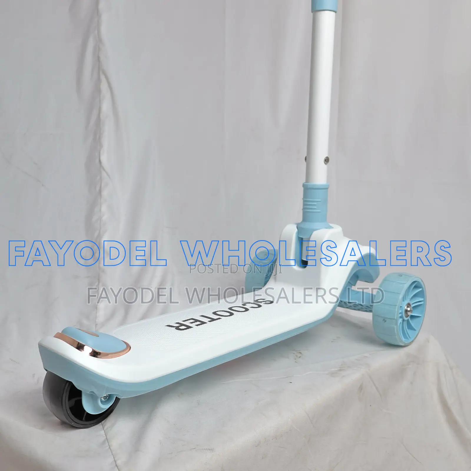 Blue Bird Adjustable Children's Scooter