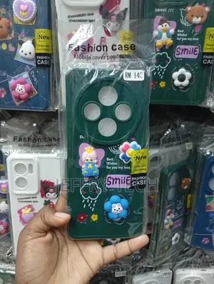 Xiaomi Redmi 14c Pre-Decorated With Raised, Colorful Charms Cover