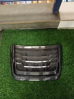 Carbon Fiber Hood Scoop – Universal Bonnet Air Vent Cover