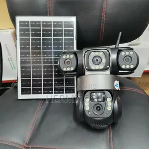 Home Security Cameras PTZ Surveillance Camera Solar Powered CCTV Camer