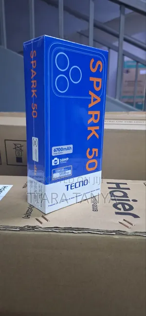 New Tecno Spark 50 128 GB Black