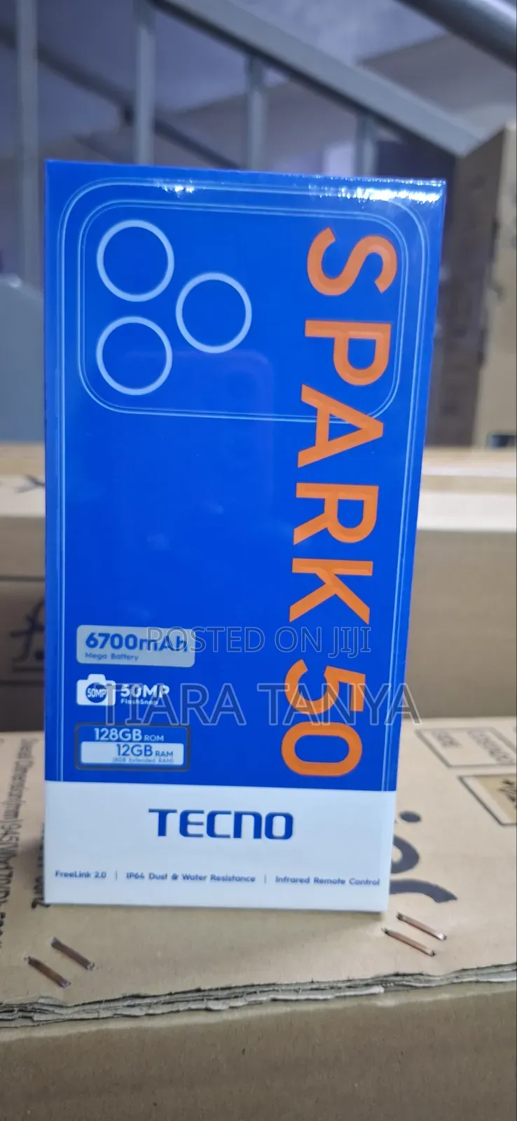 New Tecno Spark 50 128 GB Black