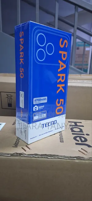 New Tecno Spark 50 128 GB Black