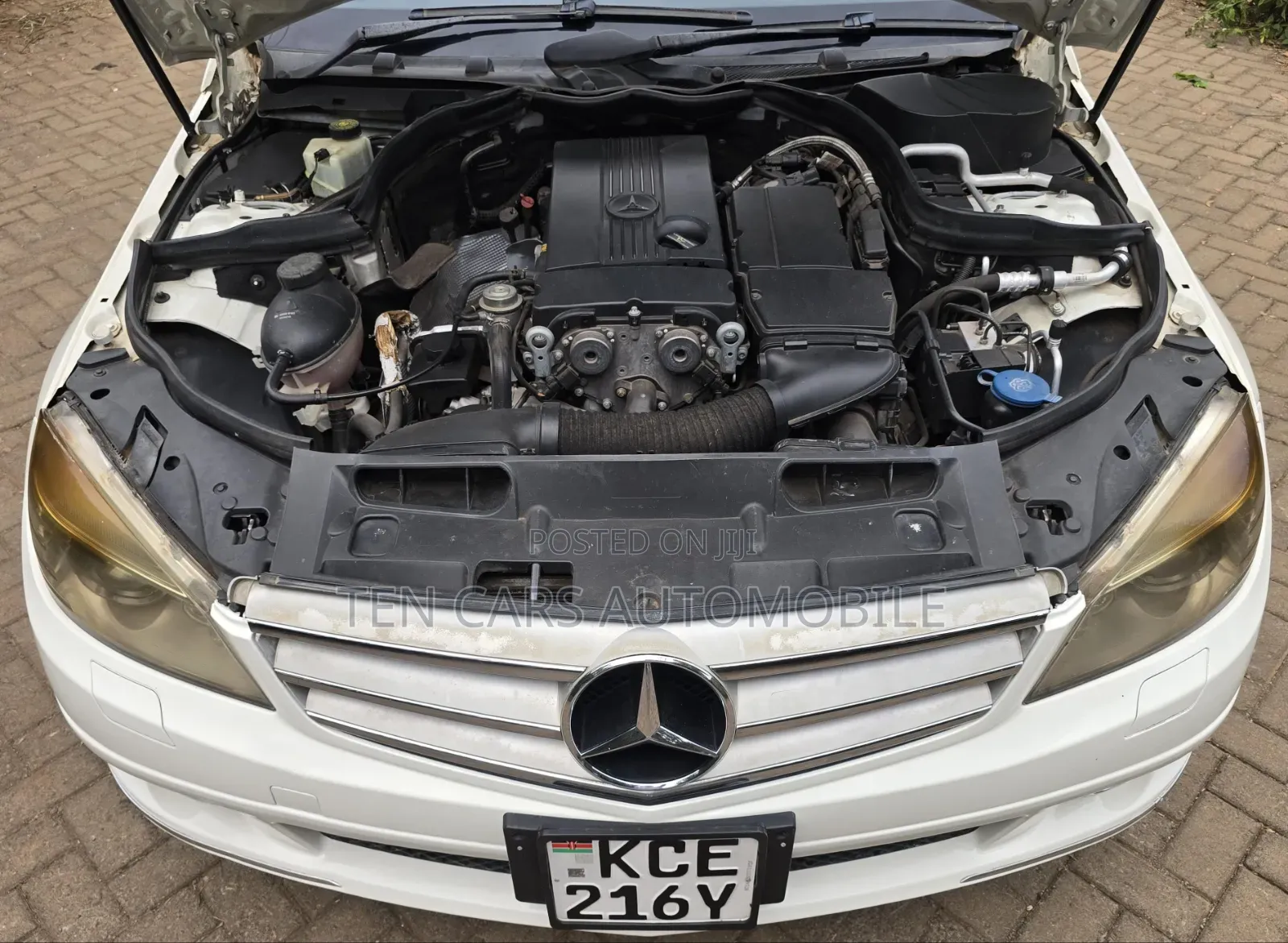 Mercedes-Benz C200 2008 White