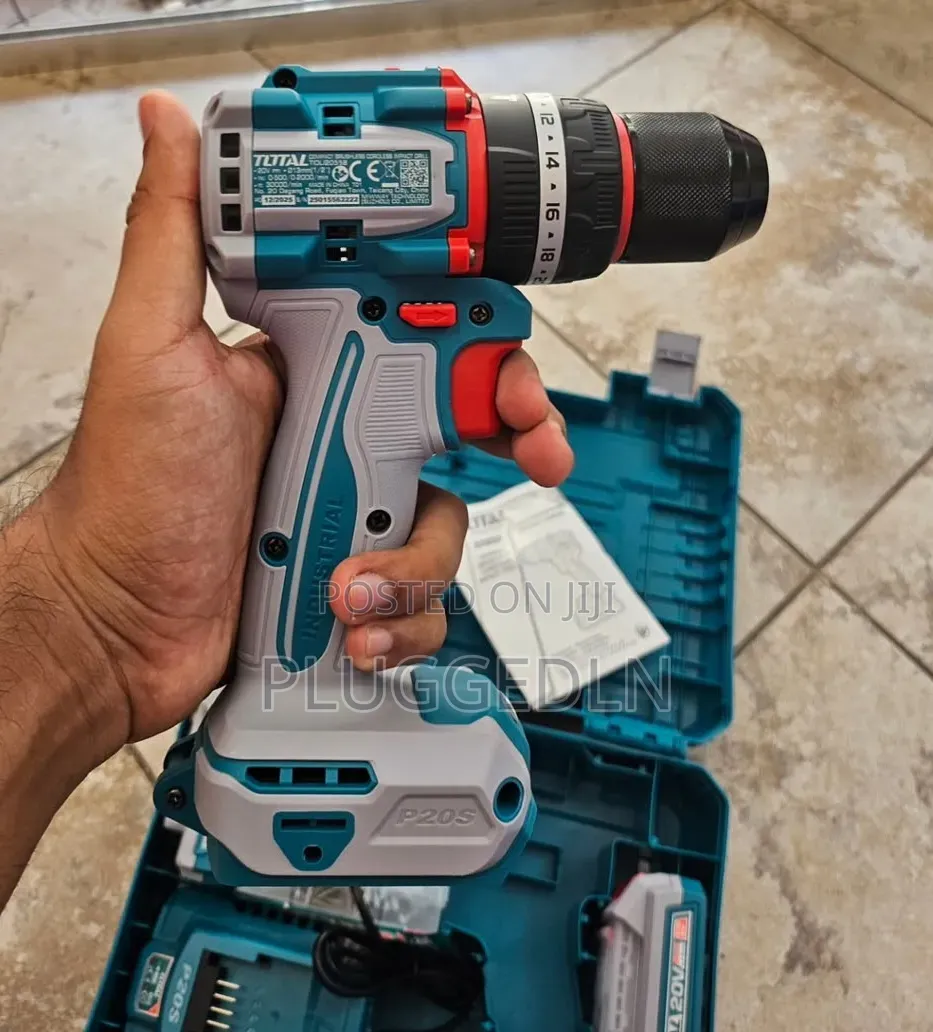 Total Compact Brushless Cordless Impact Drill
