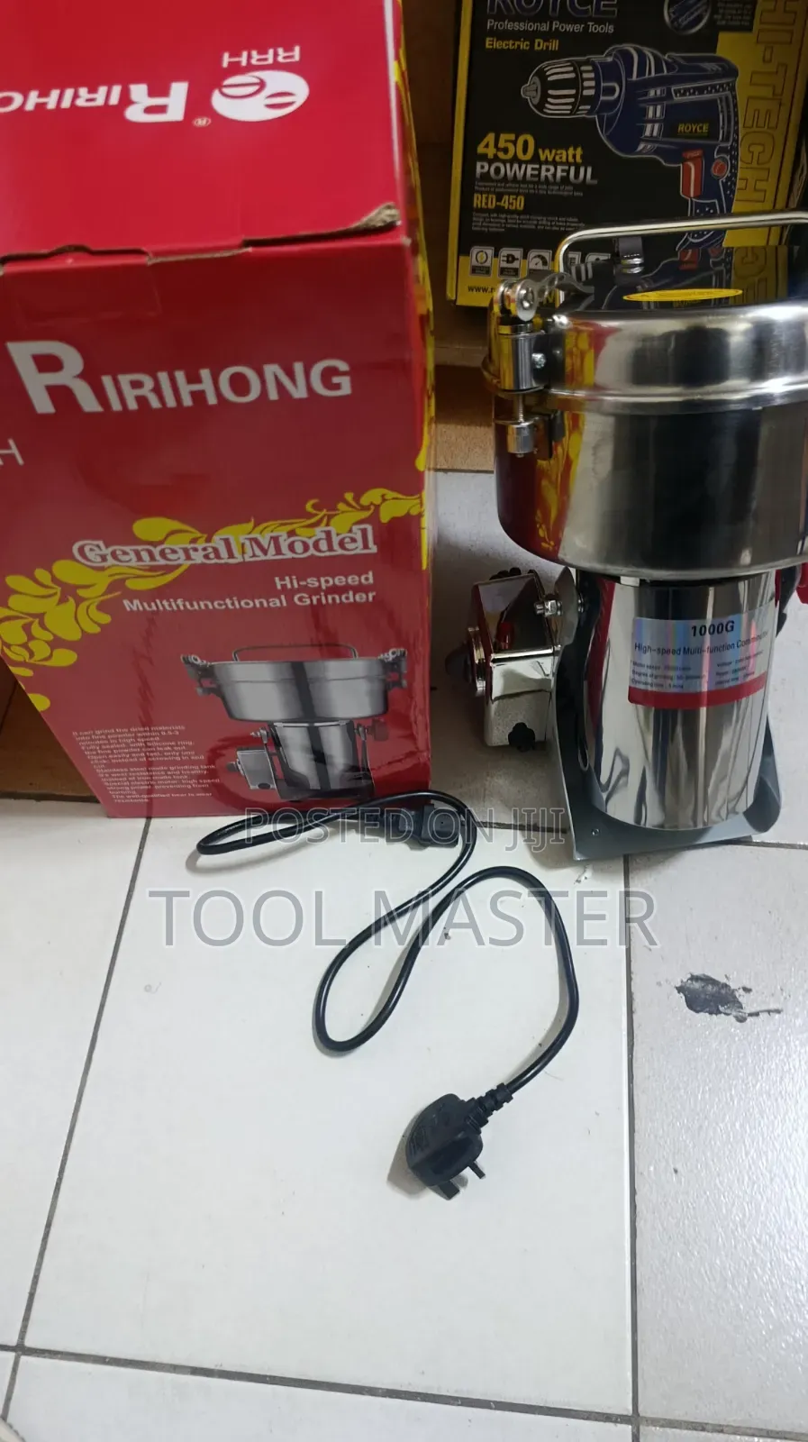 Ririhong 3000grams Spice Grinder/3kg Multipurpose Spice Grinder