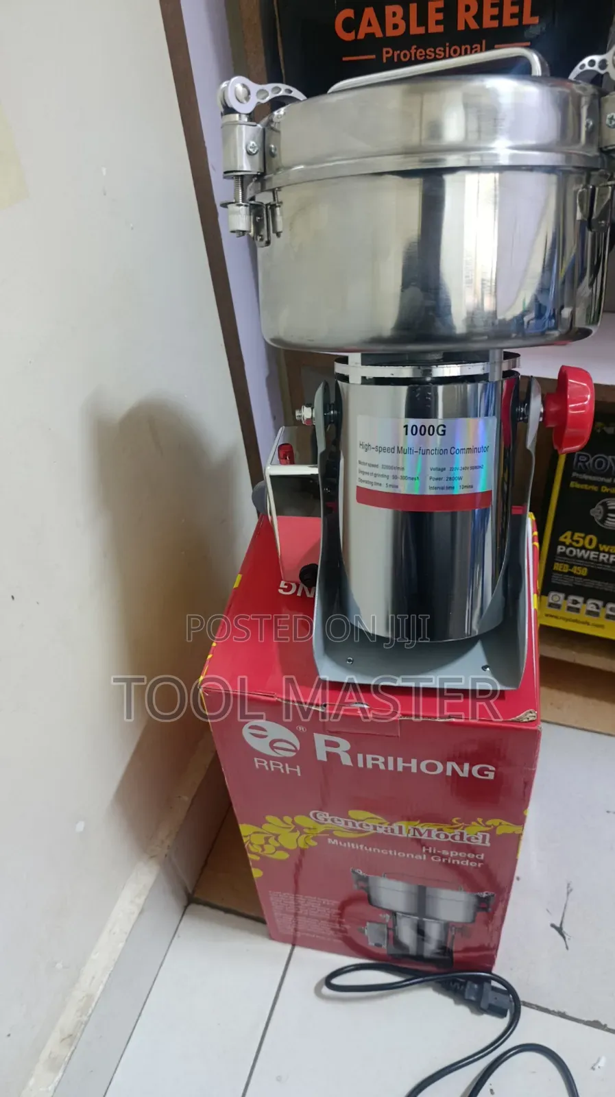 Ririhong 3000grams Spice Grinder/3kg Multipurpose Spice Grinder
