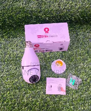 New V380 Pro Single Lens Bulb Camera 360° Wifi CCTV