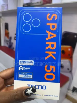New Tecno Spark 50 128 GB Blue
