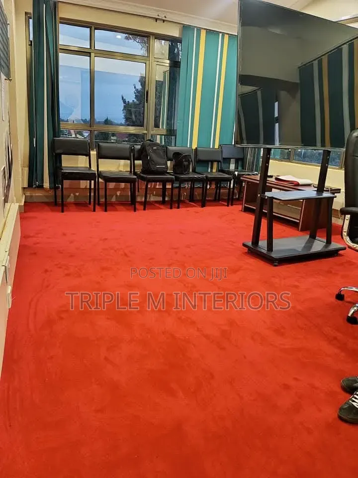 Class Meets Comfort With Red Vip Carpet