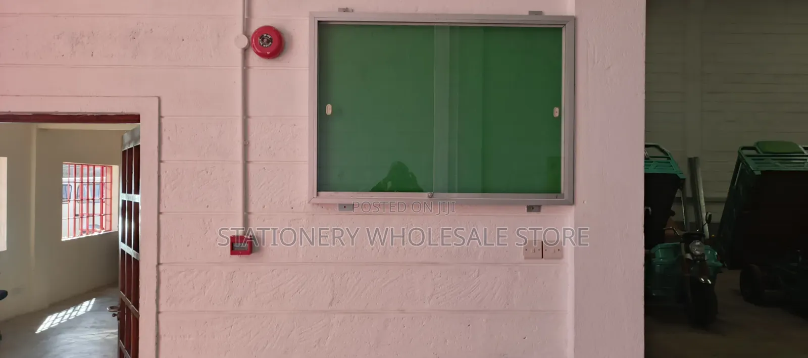 Lockable Glass Noticeboard
