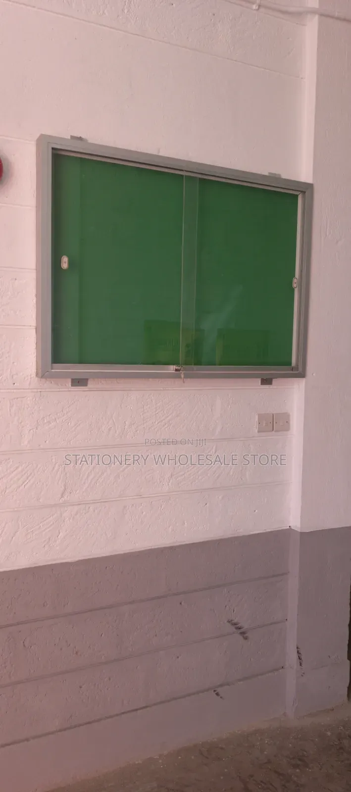 Lockable Glass Noticeboard