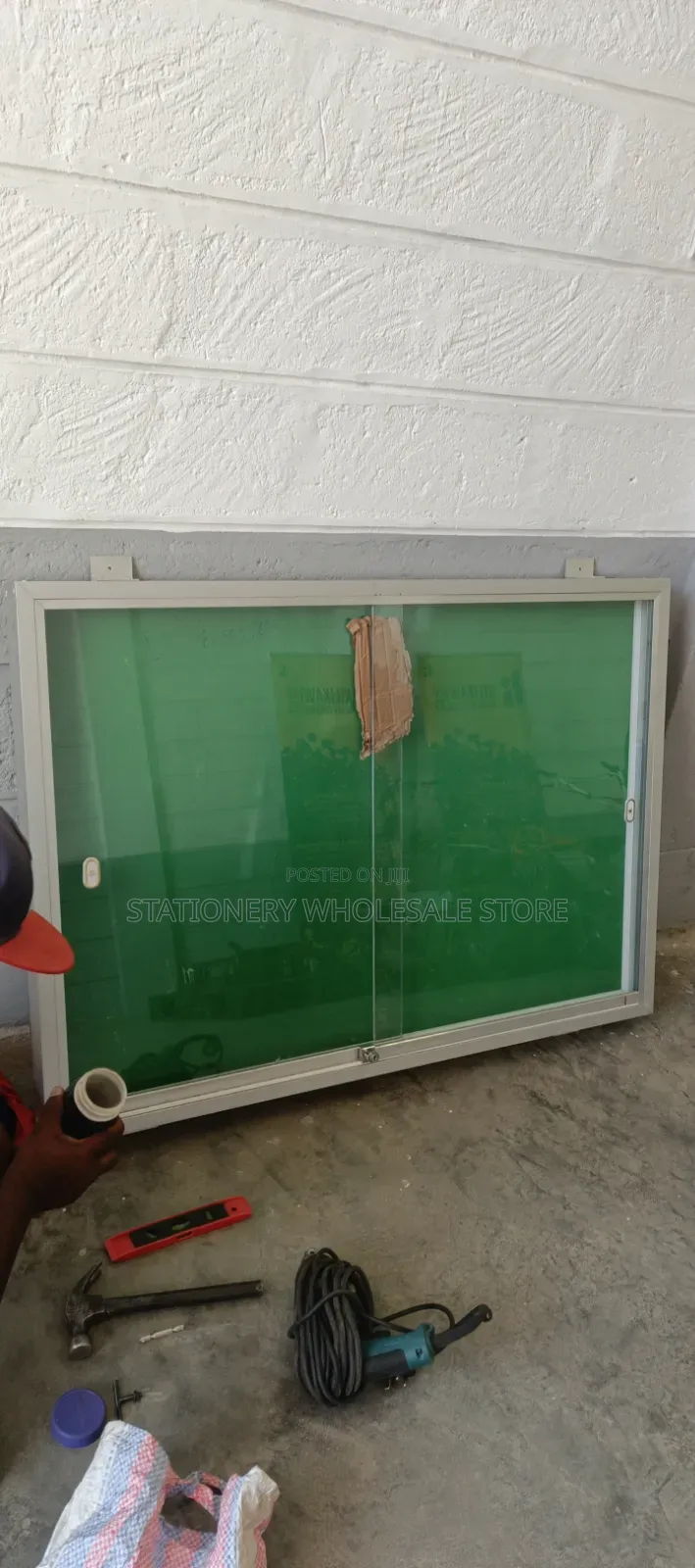 Lockable Glass Noticeboard