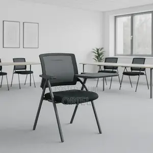 Office Chair : Office Training Chair With Writing Pad