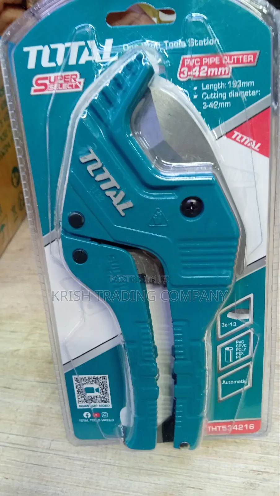3–42mm PVC Pipe Cutter