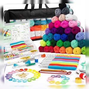 113pcs Crochet Kit With Yarn Set