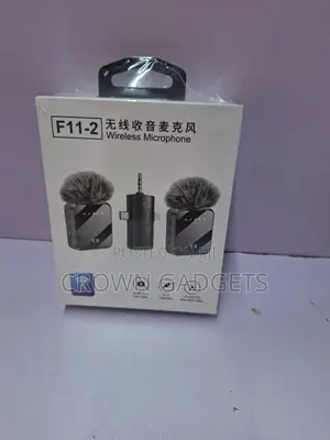F11-2 Dual Mic System With 20m Wireless Range