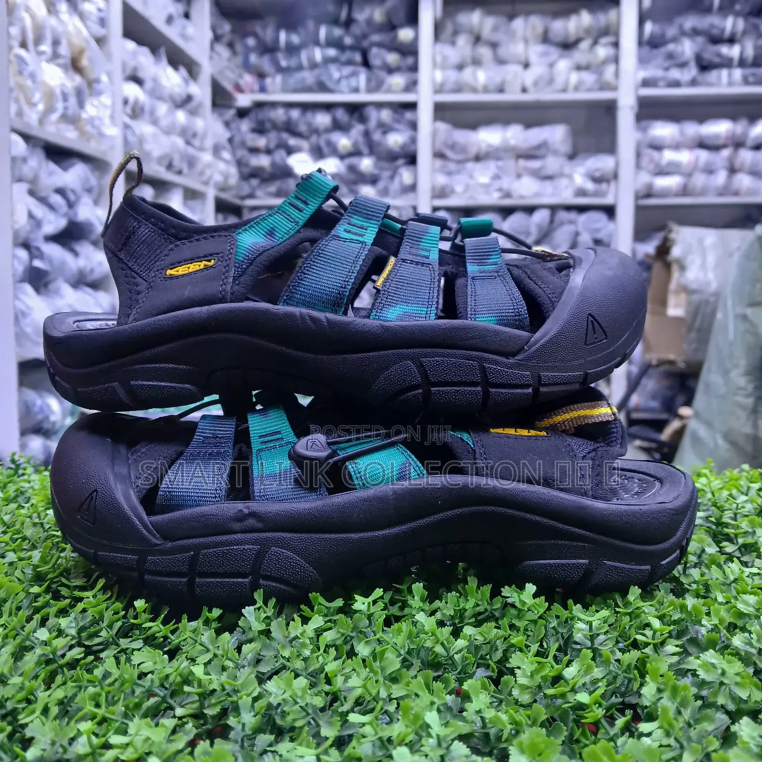 Keen Men's Sandals Black /Green