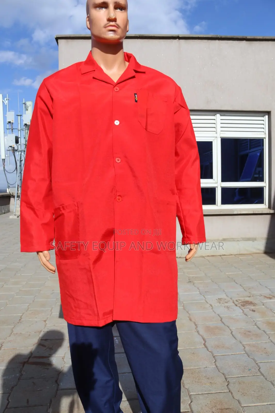 Orange Dust Coat