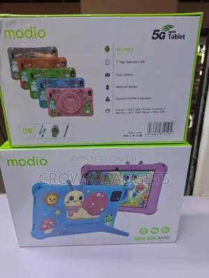 Modio M750 Kids Tablet 7 Inch 6gb Ram 256gb With Gifts