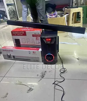 Globalstar V527 2.1ch Multimedia Woofer System – Bluetooth, Usb