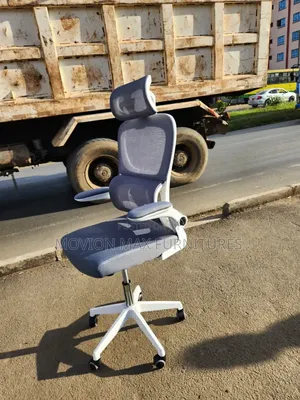Grey Orthopedic Office Chair