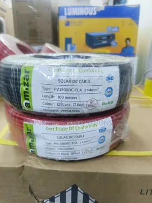 4.0mm 1500v Double Coated Solar Pv Cable Roll