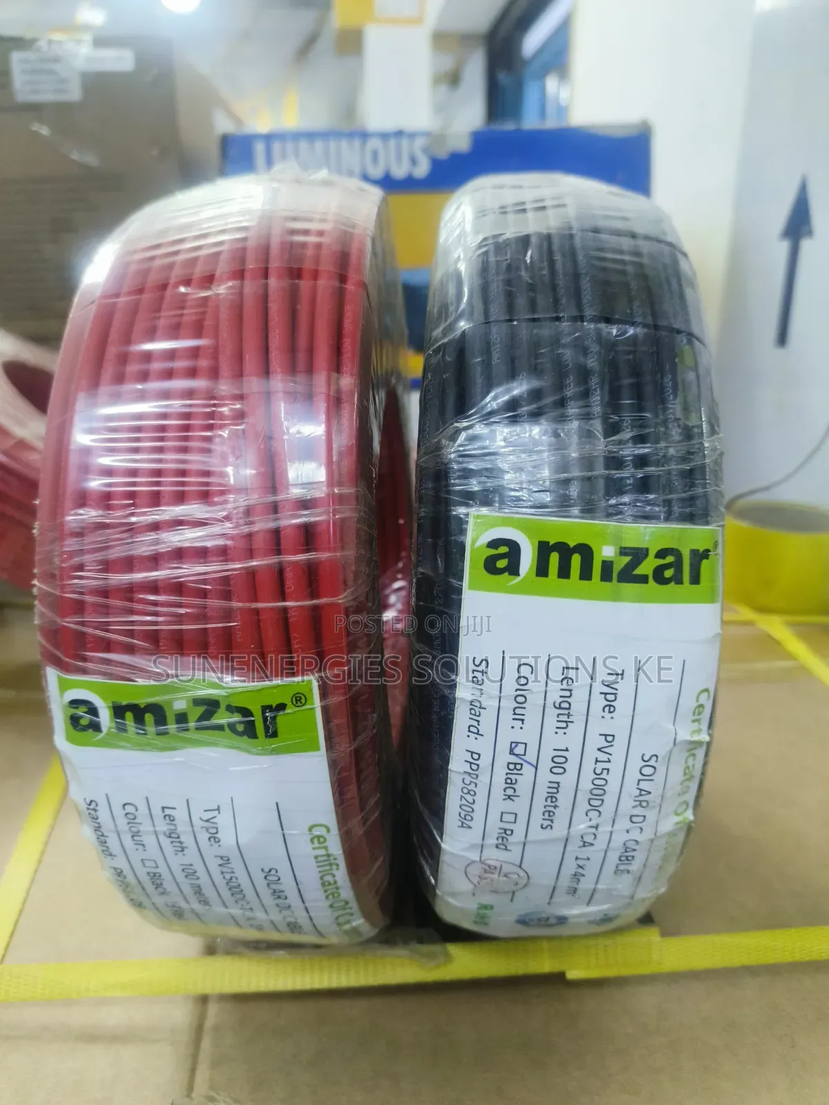 4.0mm 1500v Double Coated Solar Pv Cable Roll