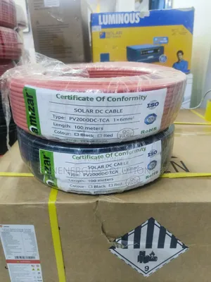 6.0mm Double Coated Solar Pv Cable