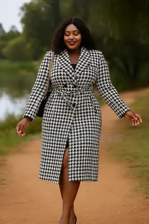 Checked Women Trenchcoats