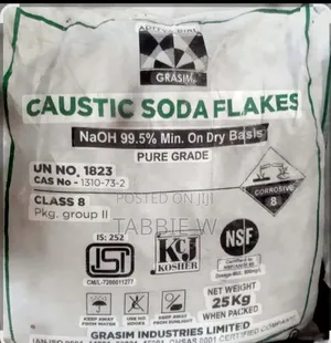 Caustic Soda Flakes ( Sodium Hydroxide) 99%Purity Available