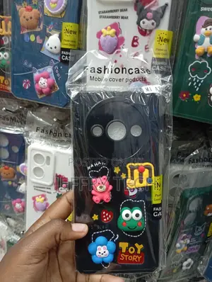 Xiaomi Redmi A3 Removable-Style Silicone Charms Cover