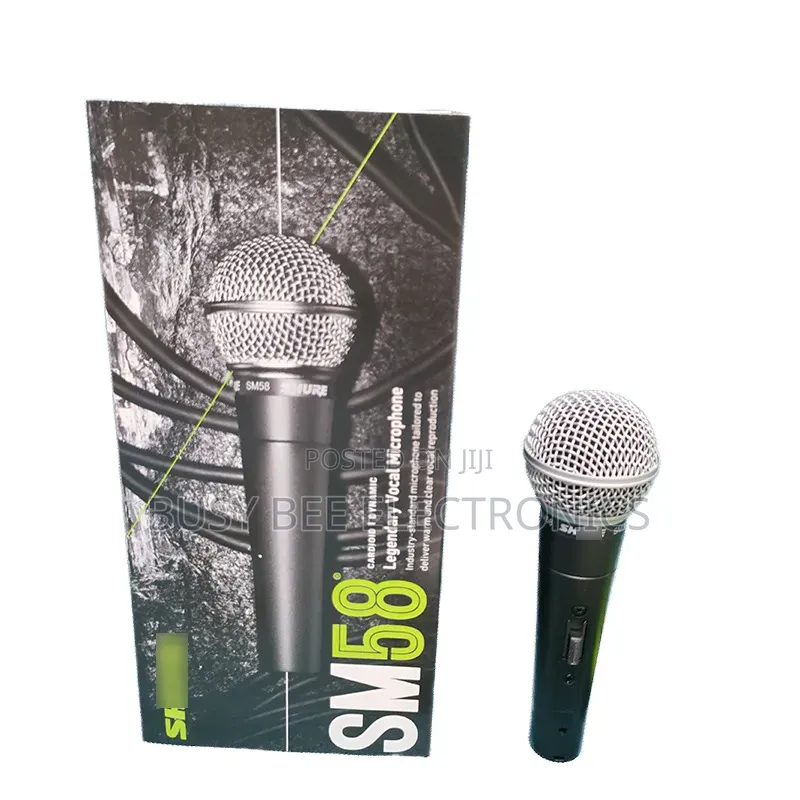 Sm58s Professional Wired Dynamic Microphone