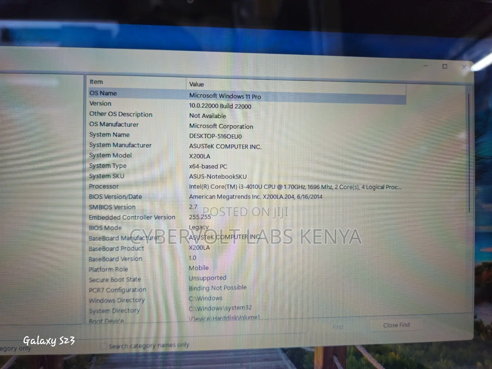 Laptop Asus X200LA 8GB Intel Core i3 HDD 500GB