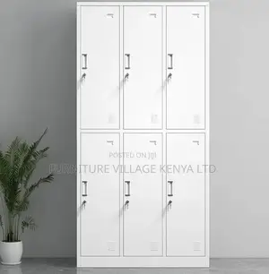 6-Locker Metallic Office Steel Cabinet