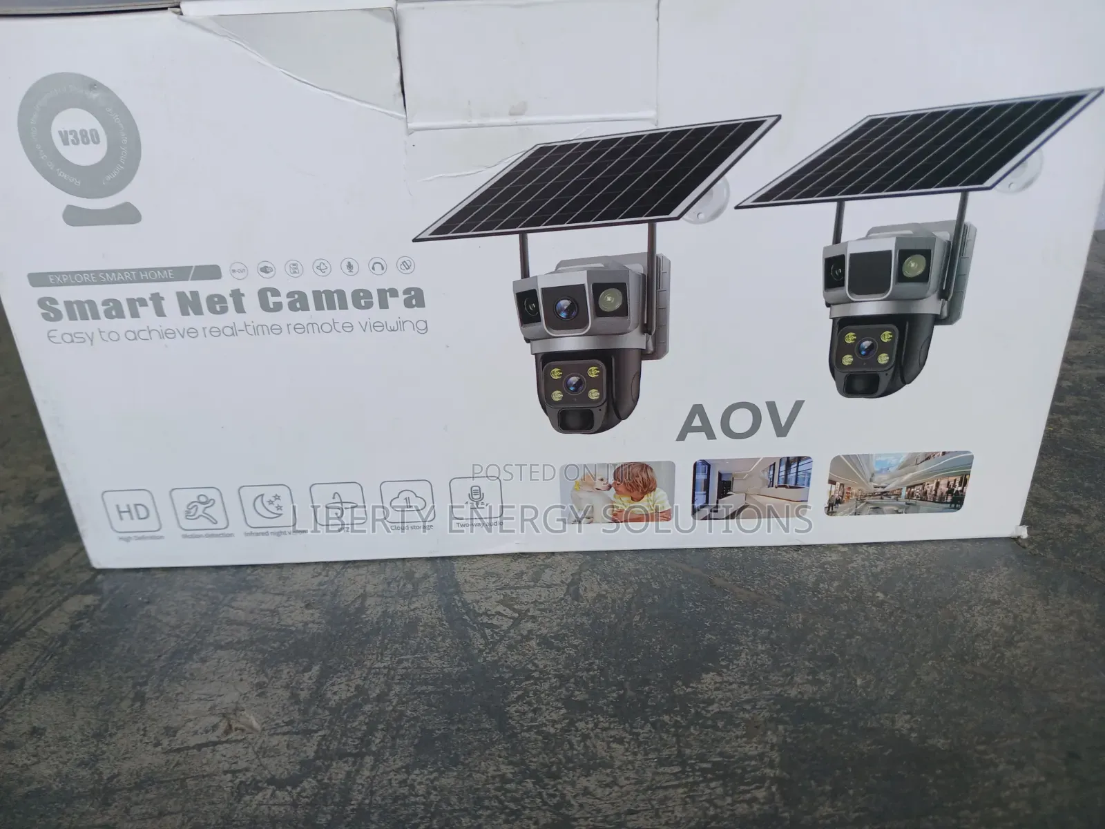 Double Lens PTZ Solar Camera