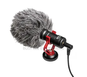 By-Mm1 Video Recording Microphone for iPhone Android DSLR