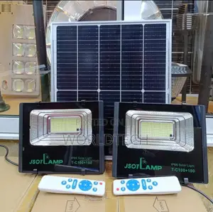 Jsotlamp 2-in-1 Solar Floodlight (100w + 100w)