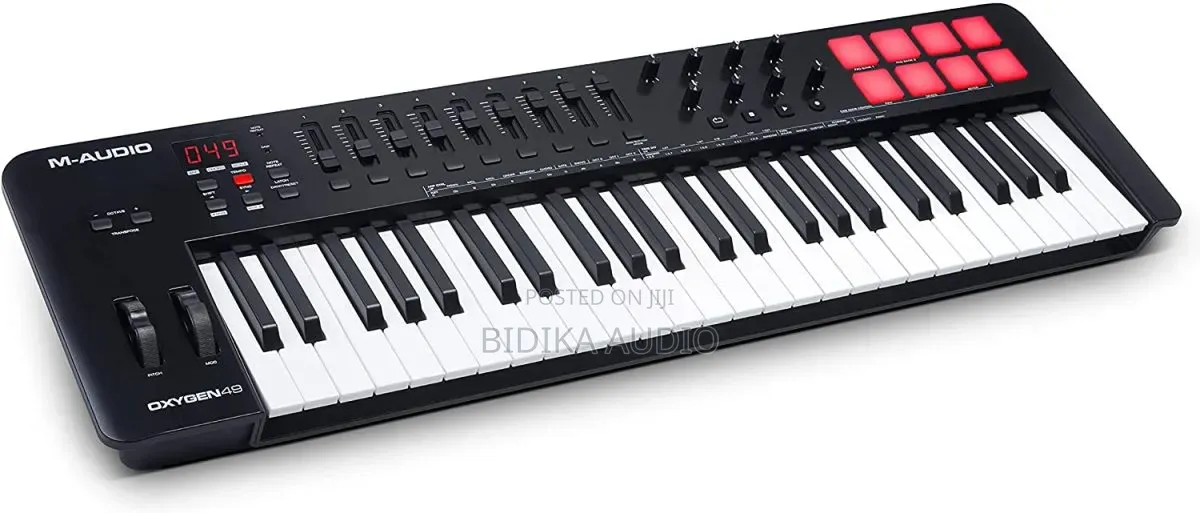 M-Audio Oxygen 49 (Mkv)B 49 Key USB Midi Keyboard Controller