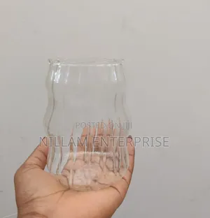 Ribbed Glass Tumblers 530ml