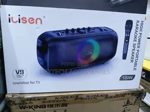 This Is an Ilisen V9 High Power Portable Karaoke Speaker