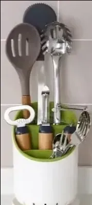 *Cutlery Drainer And Organizer With Safe Knife Slot*
