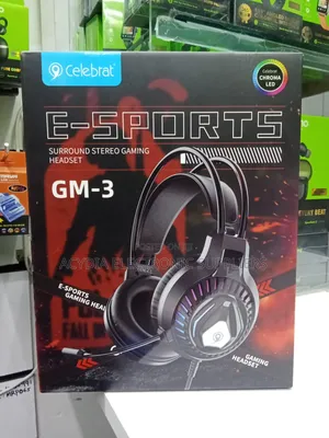 Celebrat Gm-3 E-Sports Gaming Headset With Stereo Sound