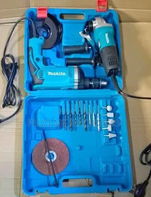 Heavy Duty Electric Makita Combo /Long Time Warrant Grinder And Drill