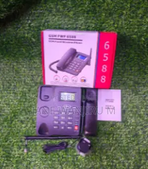 New GSM FWP 6588 Dual Sim Fixed Wireless Desk Phone