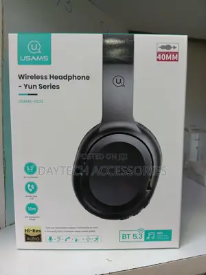 Usams Yg23 Wireless Bluetooth 5.3 Over-Ear Headphones