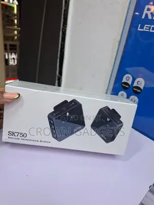 Sk750 Wireless Lapel Microphone for Youtube Tiktok Recording